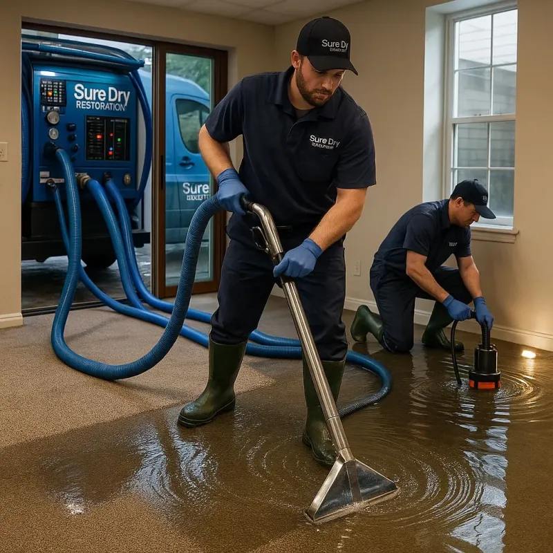Water Extraction and Removal process in Visalia, CA